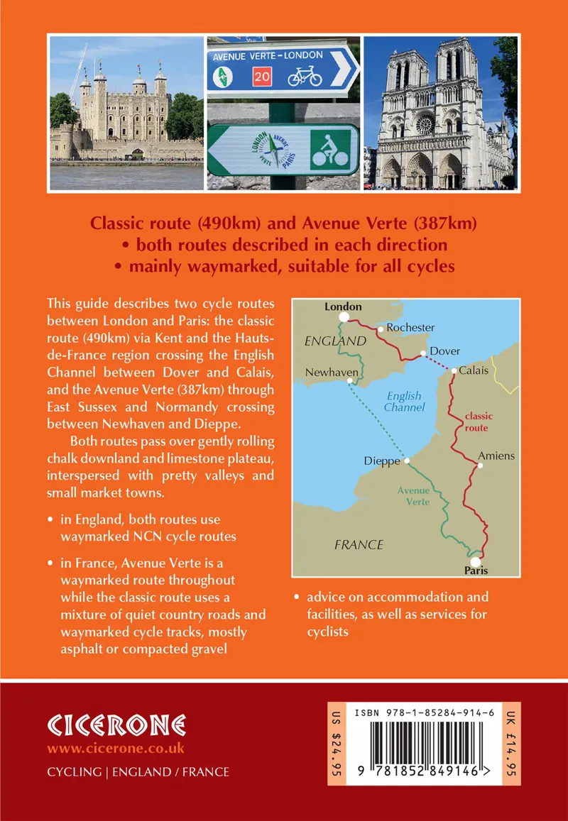 Cicerone - Cycling London To Paris - Mike Wells-1